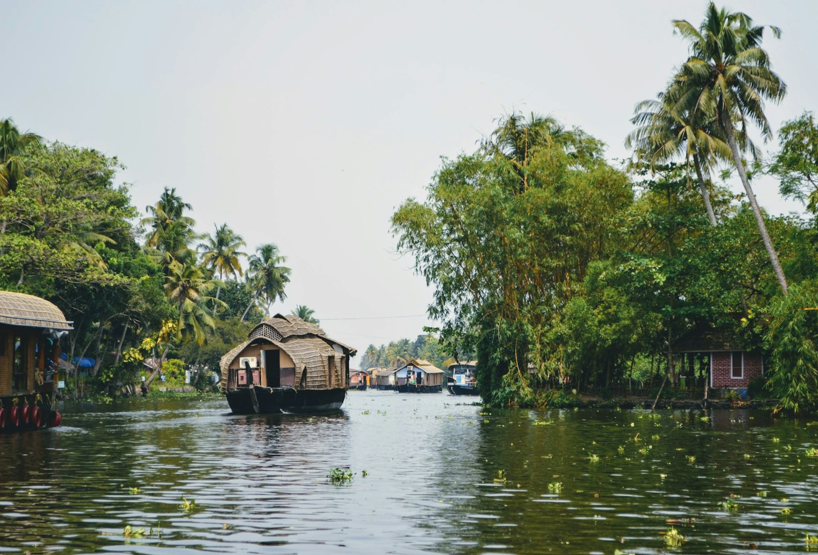 Houseboat on the Alappuzha backwaters, Kerala